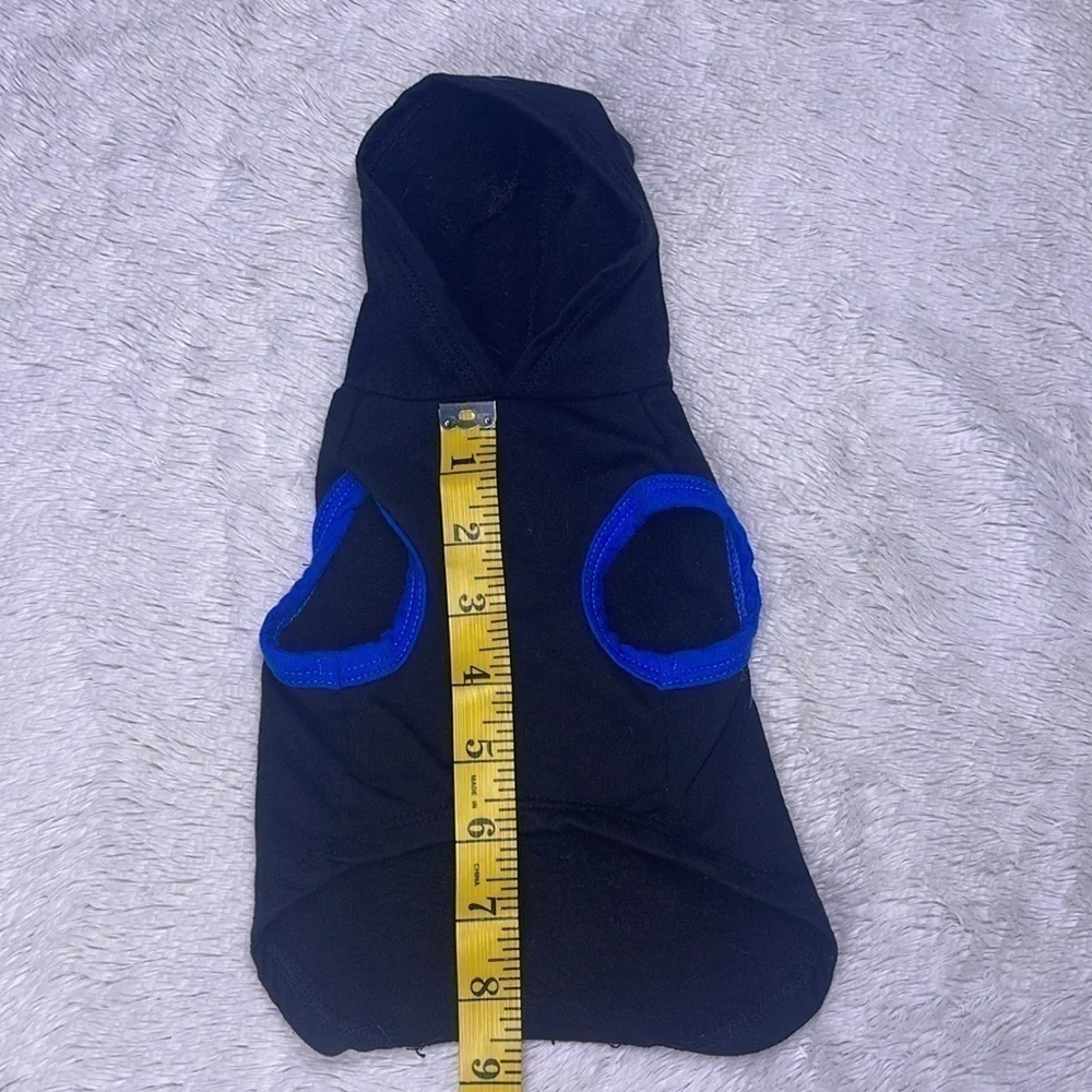 Simply Wag Extra small Dog Sleeveless Hoodie Bat Ears/Face/Wings